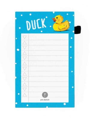MINI MAG NOTEPAD - DUCK