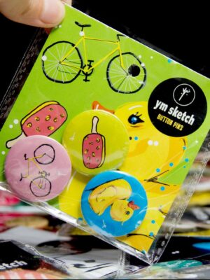 MINI PIN PACK OF 3-Duck