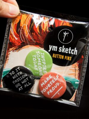 MINI PIN PACK OF 3- Passion
