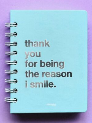 Smile- Pastel wired Notebook