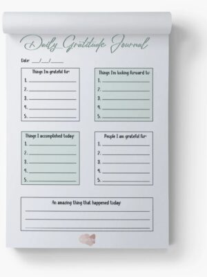 Green The Gratitude Journal