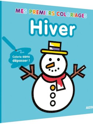 Hiver: Mes premiers coloriages