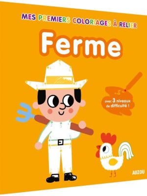 Ferme: Mes premiers coloriages