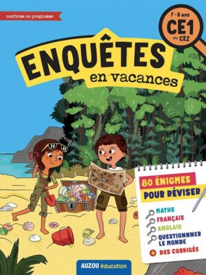 Enquêtes en vacances du CE1 au