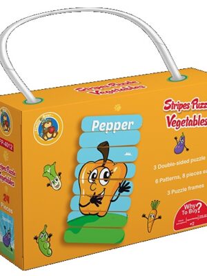 Stripes Puzzle - Vegetables
