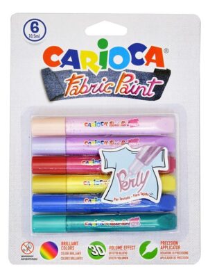 Carioca Fabric Paint Perly - 6