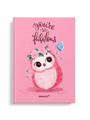 Pink Owl Notebook NH-159-2