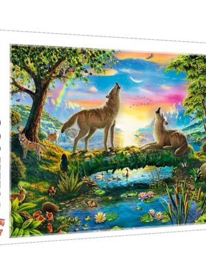 500-Lupine nature Trefl Puzzle