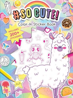 Socute! Color-In Stickers