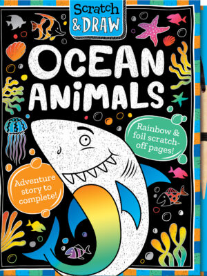Scratch & Draw Ocean Animals