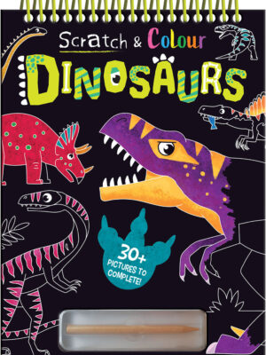 Scratch And Colour Dinosaurs