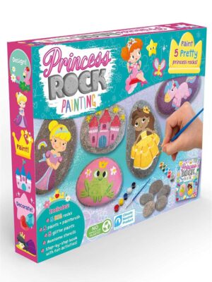 Princess Rock Painting