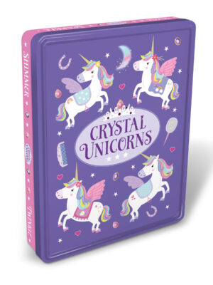 Crystal Unicorns Tin Of Books