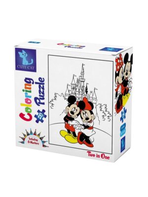 Micky coloring - 2 in 1 Puzzle