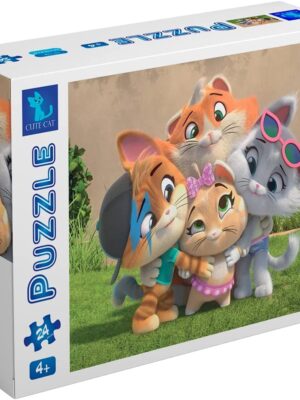 44 Cats Puzzle 24 pcs