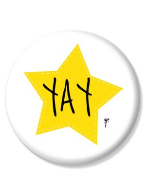 Pin Large - Yay