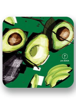 Coaster-Avocado