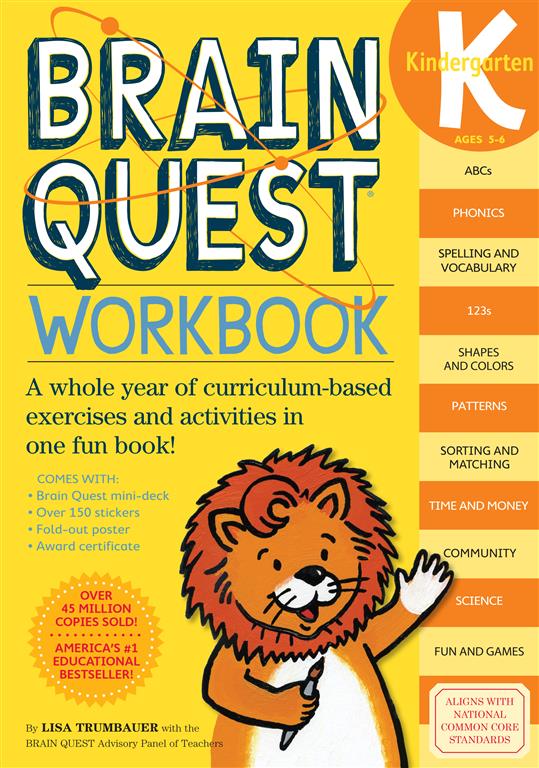 Brain Quest Workbook Kindergar