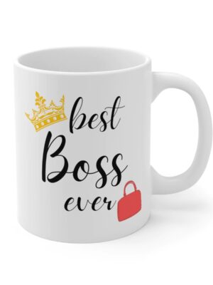 Best Boss Ever (Red Purse) Mug