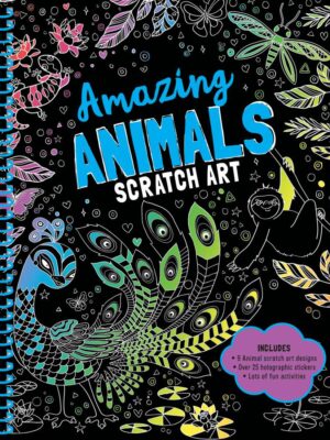 Amazing Animals: Scratch Art