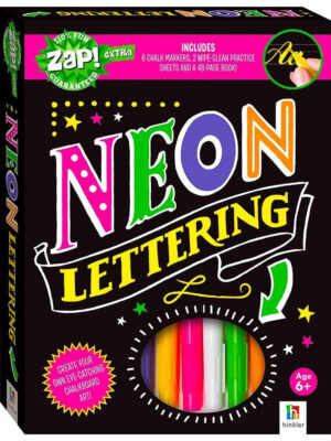 Zap Extra Neon Chalk Lettering