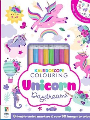 Kaleidoscope Colouring Unicorn