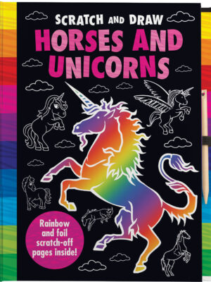 Scratch & Draw Horses & Unicor