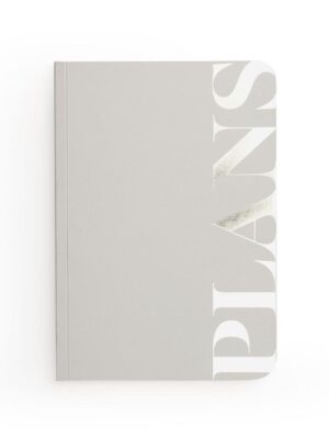 A5 Grey Undated Planner Soft