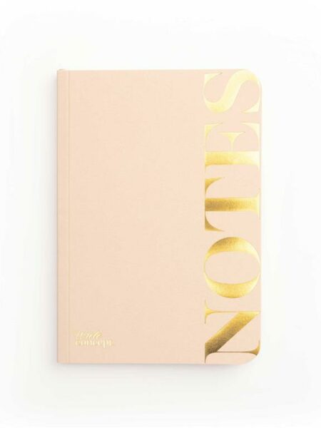 A5 Nude Blank Notebook