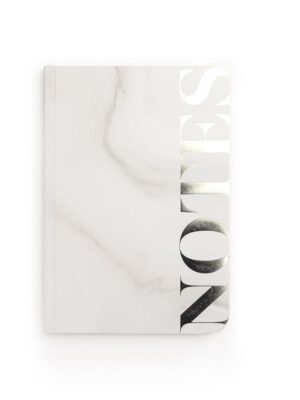 A5 Marble Ruled Notebook