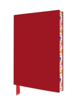 Red Artisan Notebook Flame Tre