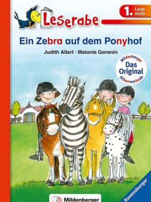 Ein Zebra Auf Dem Ponyhof