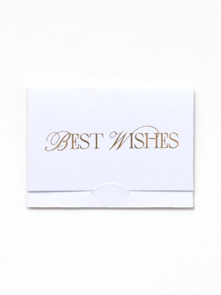 Best wishes Pocket Greeting Ca