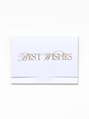 Best wishes Pocket Greeting Ca