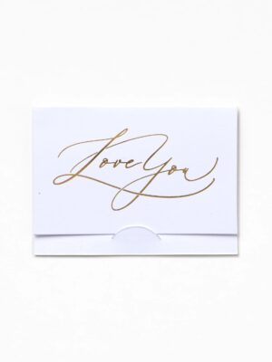 Love you Pocket Greeting Card