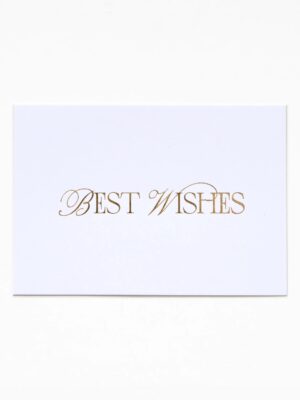 Best wishes A6 Greeting Card