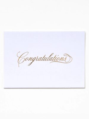 Congratulations A6 Greeting Ca