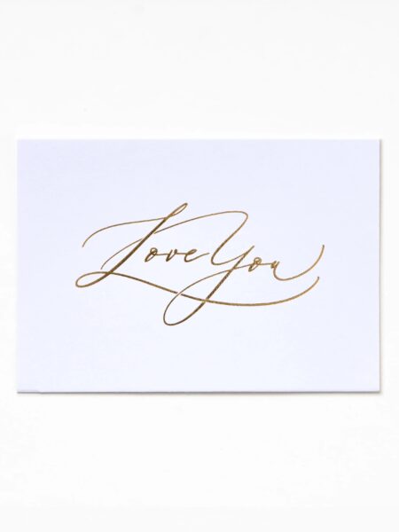 Love you A6 Greeting Card