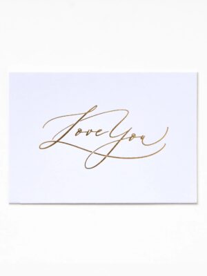 Love you A6 Greeting Card
