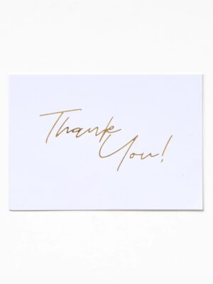 Thank you 01- A6 Greeting Card
