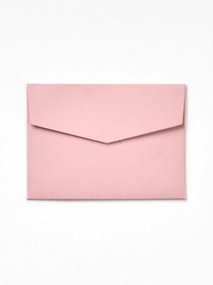 Dusty Rose Pocket Envelope