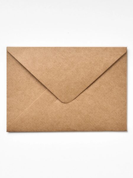 Kraft A6 Envelope