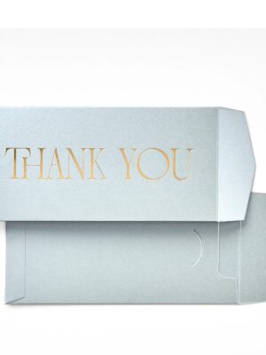 Silver Thank you Money Envelop