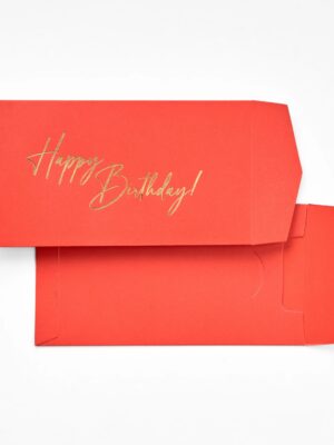 Ruby Happy Birthday Money Enve