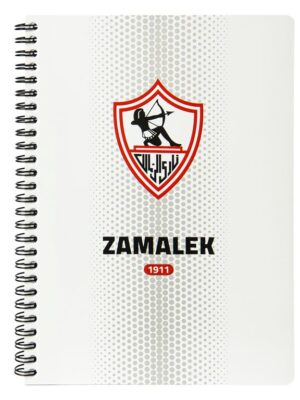 Zamalek Notebook B5 Size 17×24 cm