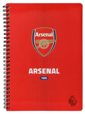 Arsenal Notebook B5 Size 17×24 cm