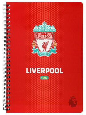 Liverpool Notebook B5 Size 17×24 cm