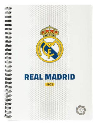 Real Madrid Notebook B5 Size 17×24 cm