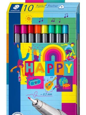 Staedtler Set 10 Fineline Colo