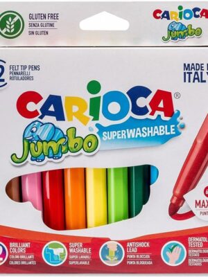 Carioca 12 Maxi Felt Tip Jumbo